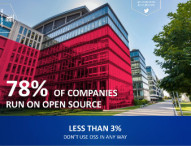 It’s an open-source world: ​78 percent of companies run open-source software
