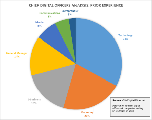 One-in-Three Chief Digital Officers Bring General Management Skills to Job